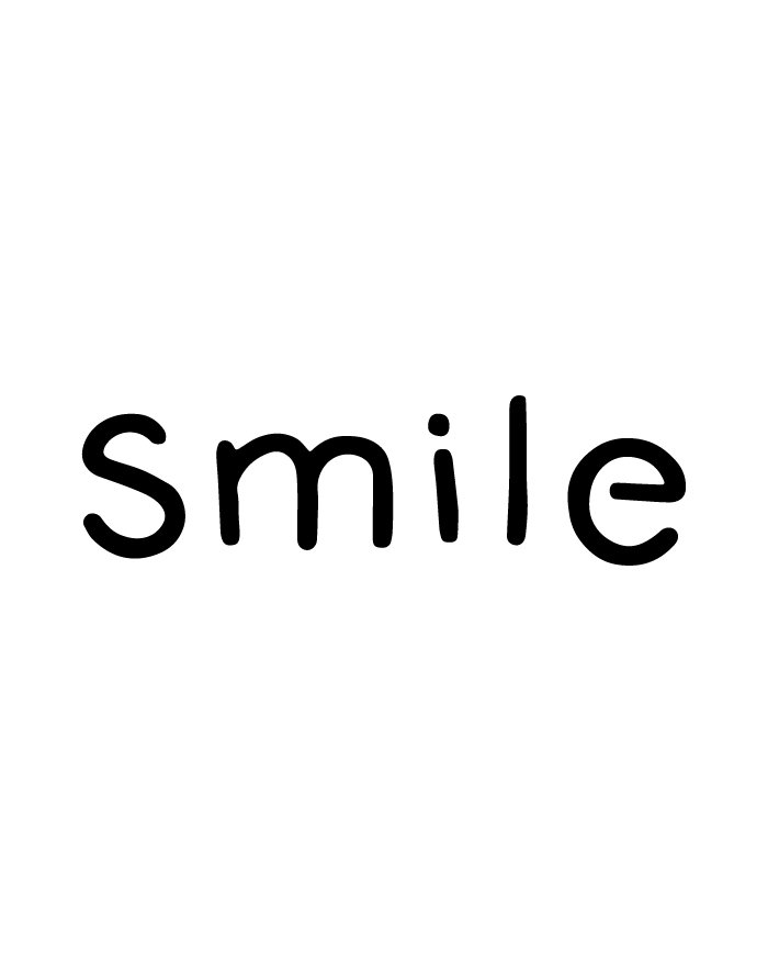 smile temporary tattoo, semi-permanent tattoo