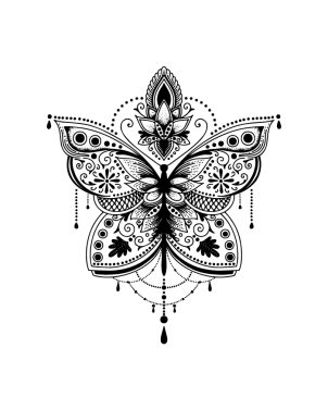Harmony tattoo, spiritual tattoo, temporary tattoo, semi-permanent tattoo