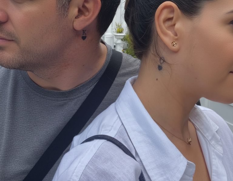 temporary tattoo, temporary tattoos, semi-permanent tattoo, semi-permanent tattoos Valentine’s Day gift Dubai, couple tattoos UAE, matching tattoos for couples, romantic gift ideas KSA, Arabic love tattoo